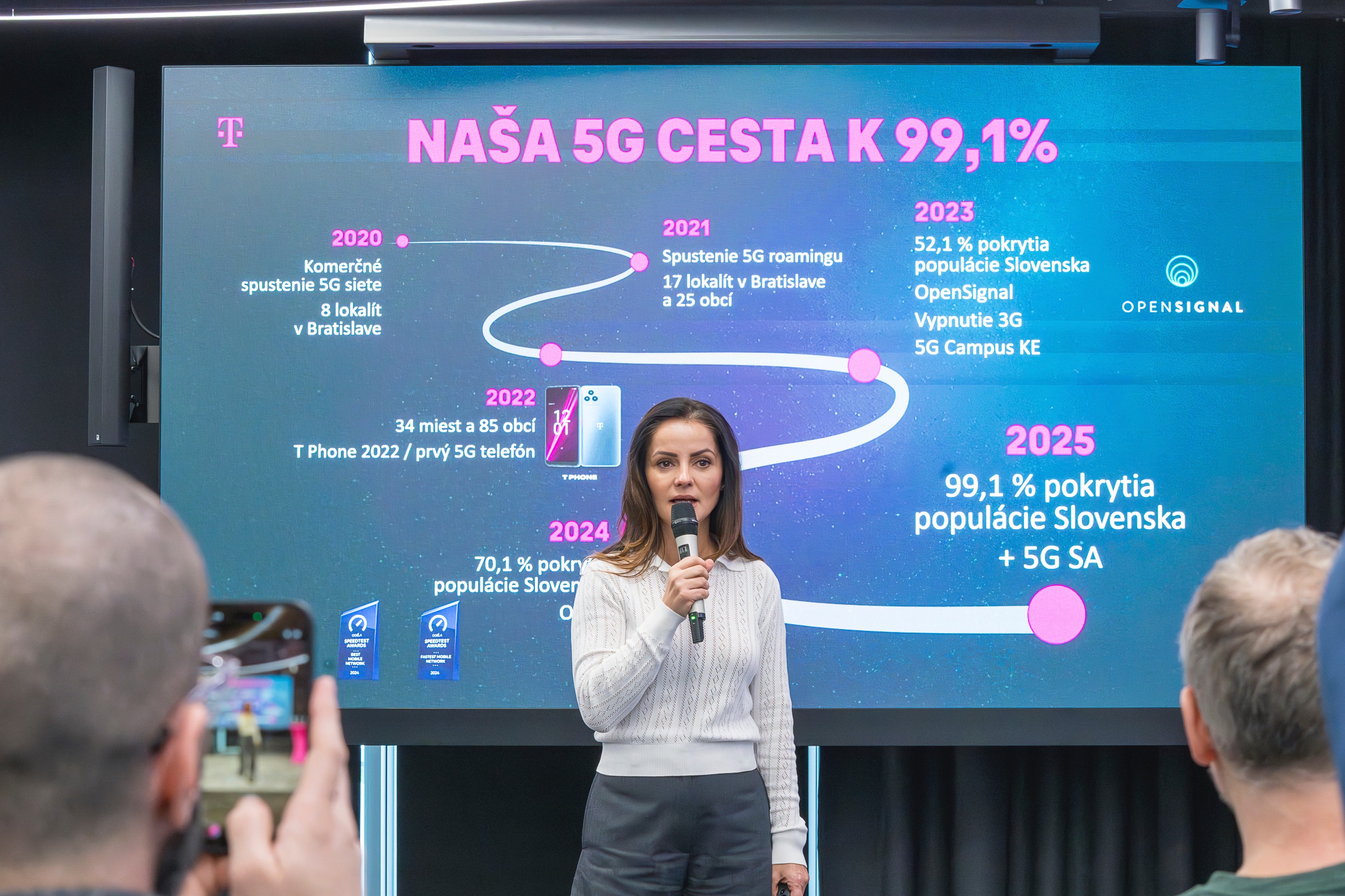 Telekom 6x naj mobilná sieť na Slovensku